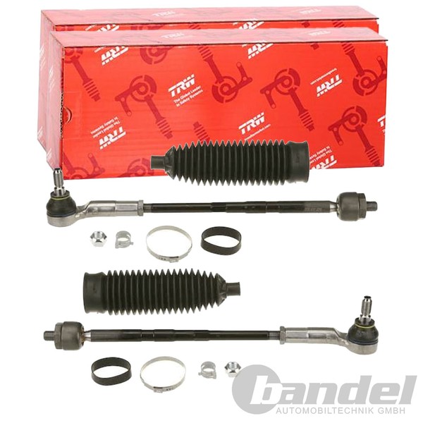 2X TRW Spurstange Passend FüR Seat Ibiza Toledo Skoda Rapid VW Polo Links+Rechts-image