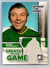 2007-08 In The Game Between the Pipes Gump Worsley Minnesota North Stars #80 HOF