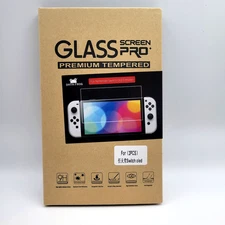 2 Pack Of Tempered Glass Screen Protector Compatable With Nintendo Switch OLED