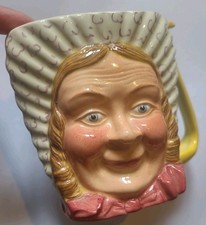 Vintage Kelsboro Ware "Mrs. Bardell" Character Jug Pickwick Series (England)