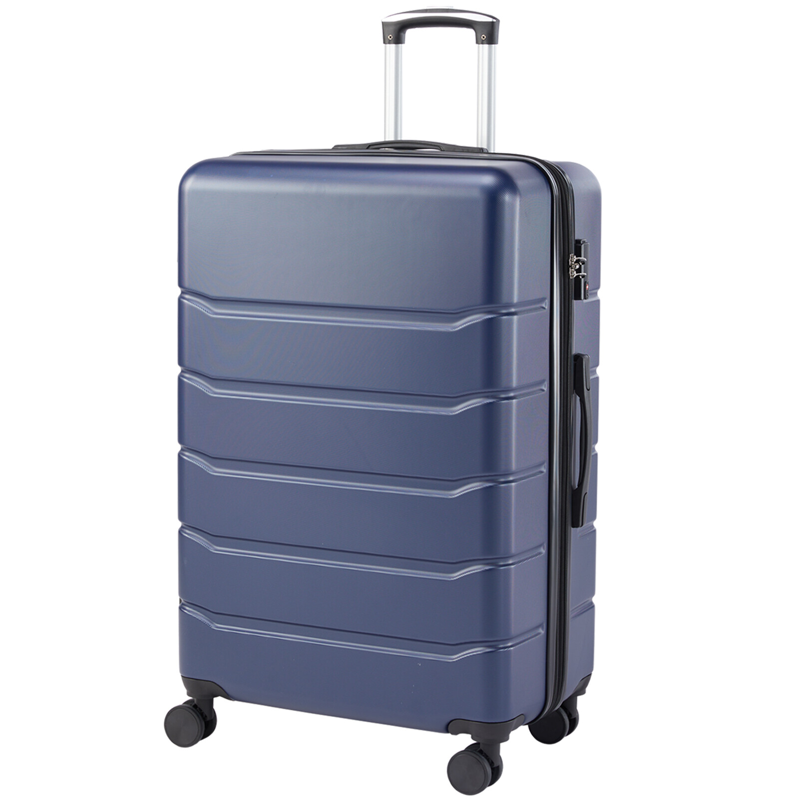 Lightweight Hard Shell Roller Suitcase with TSA Lock Expandable Carry-On Luggage