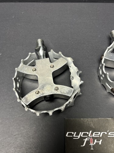 NOS Crushed Primo Mini Pro Sealed Beartrap 1/2" Alloy Pedal Set Bmx Fit: GT Haro - Bild 9 von 24