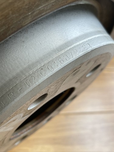 🚘 OEM 2018 - 2023 AUDI SQ5 Q5 FRONT LEFT & RIGHT BRAKE ROTORS DISC PAIR 58k 🔷 - Picture 14 of 18