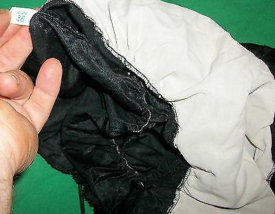 VTG LORRAINE NEGLIGEE BLACK SHEER SPAGHETTI STRAP NIGHTGOWN DRESS UNDERWEAR SLIP - Foto 5 di 7