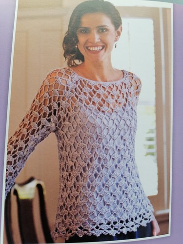 EASY CROCHETED SWEATERS, 10 Projects, 40pages - Amy Palmer - Picture 12 of 13