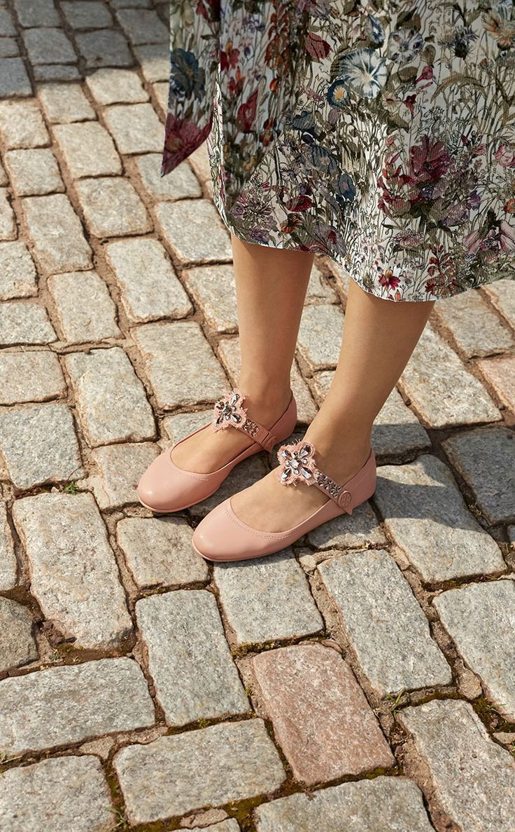 NEW Tory Burch MINNIE Crystal EMBELLISHED TWO WAY FLATS Blush Rose Shoes    | eBay