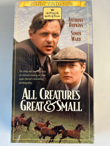 All Creatures Great and Small (VHS 1999) Hallmark Hall Of Fame NEW Sealed RARE - Afbeelding 1 van 2