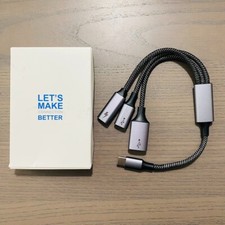 USB Type-C OTG Adapter 60W PD fast Charging Port Standard USB Port MacBook, iPad