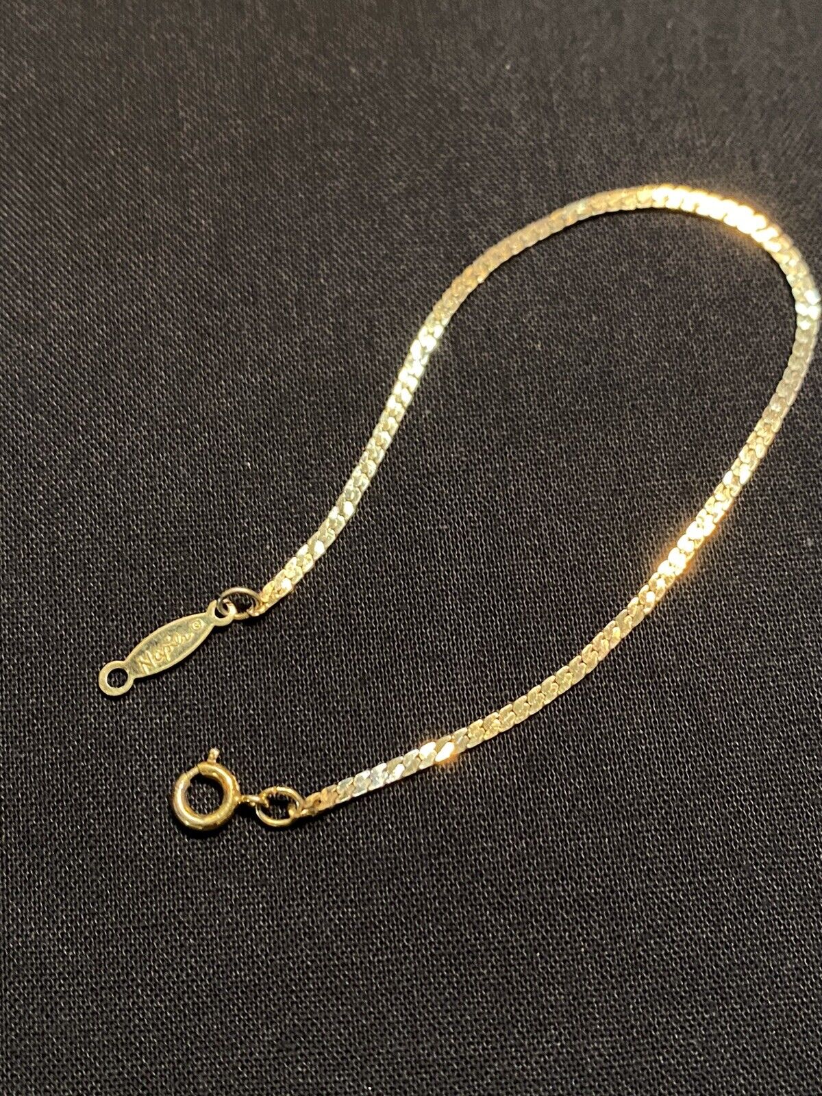 Vintage Napier Signed Gold Filled Bracelet - image 7