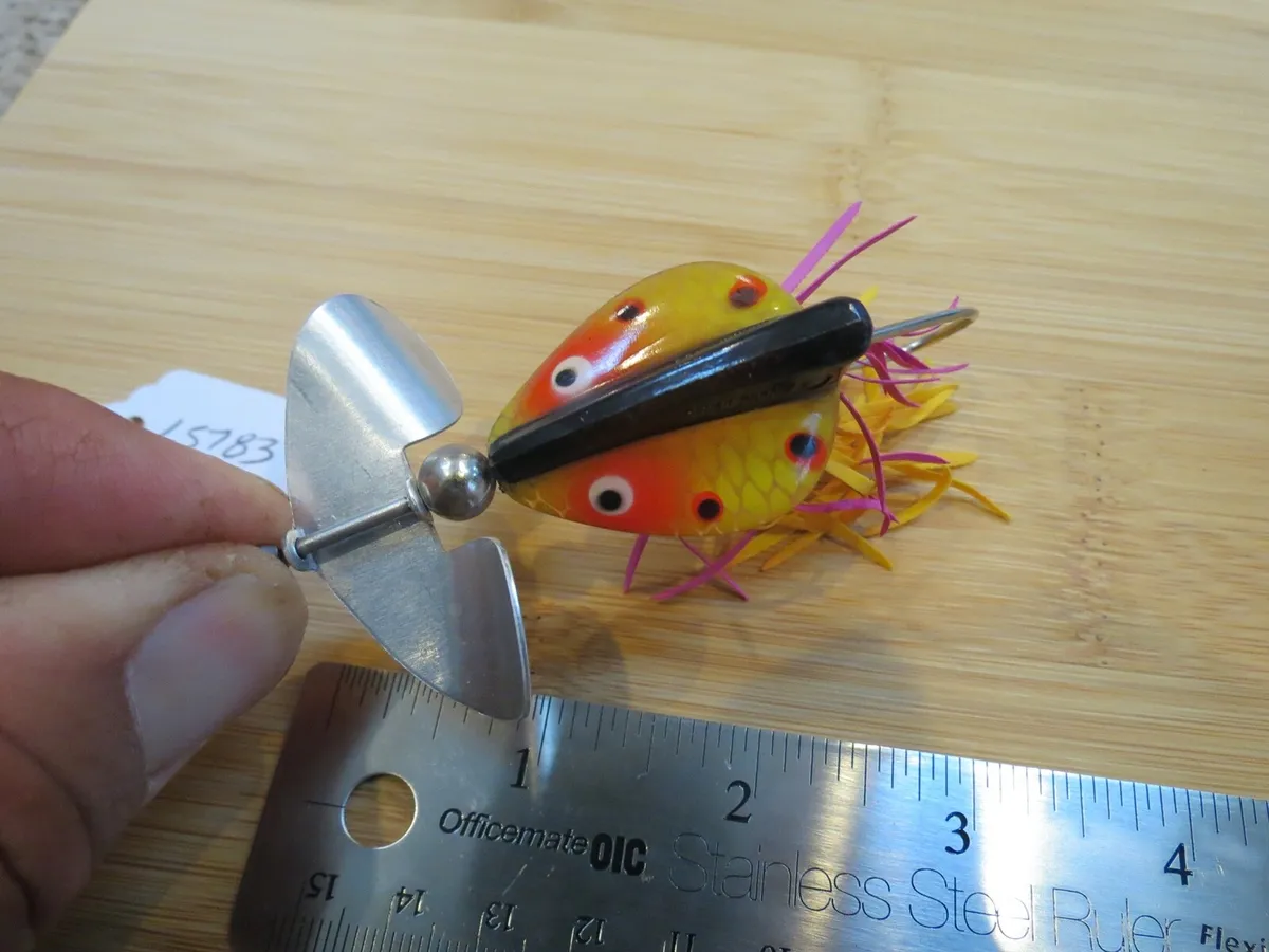 Heddon Brush Popper fishing lure (lot#15783)