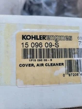 GENUINE KOHLER AIR FILTER CLEANER COVER HOUSING W/ KNOB 15-096-09-S/ Shelf M