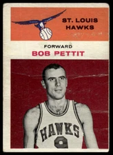 1961-62 Fleer #34 Bob Pettit