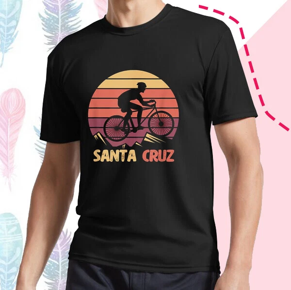 Mountain Bike Bicycle Santa Cruz Summer Vibes Retro Vintage Classic T Shirt