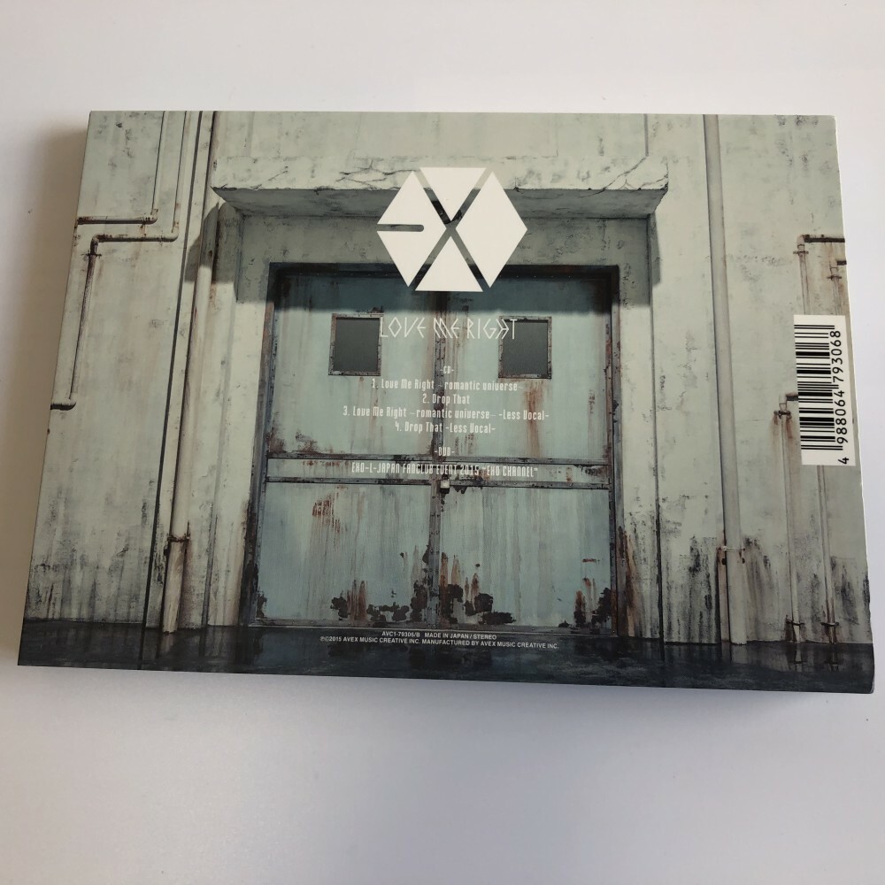 EXO Love Me Right romantic Universe Exo L-Japan Limited Edition CD