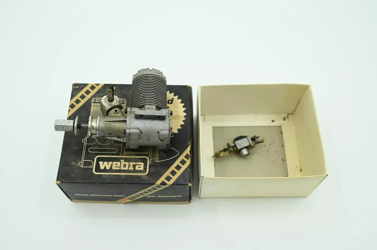 Webra Engine Webra Speed 61 F Champion Bestell Nr. 1024 RC 10ccm with Box