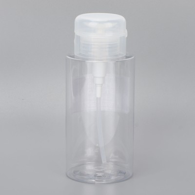 300ml Press Bottle Multi Purpose Nail Remover Lotion Press Bottle Empty Bottle