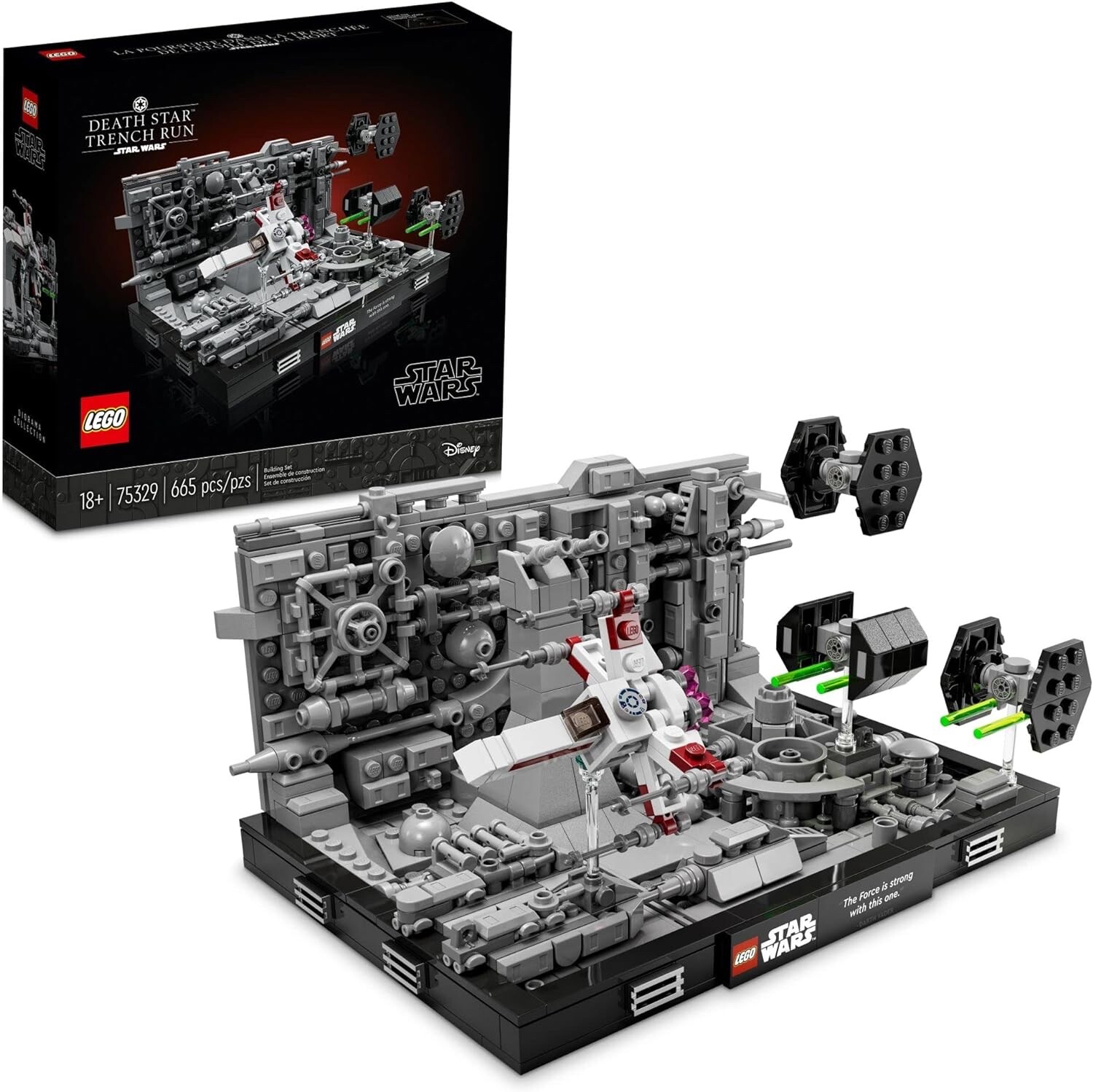 LEGO Star Wars: Death Star Trench Run Diorama (75329) - Bild 8