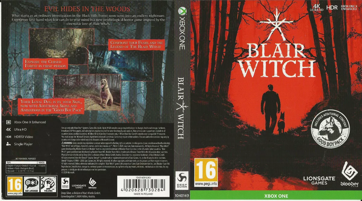 Blair witch on sale xbox one