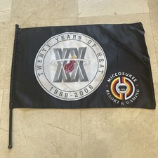 MIAMI HEAT NBA 20 Year Flag / Banner