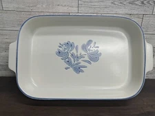 Pfaltzgraff Yorktowne 12" x 8" Handled Rectangle Lasagna Brownie Casserole Pan