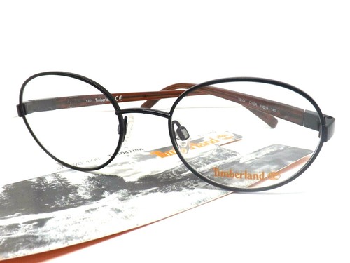TIMBERLAND tb 1047 montatura per occhiali da vista uomo metallo vintage  nero | eBay
