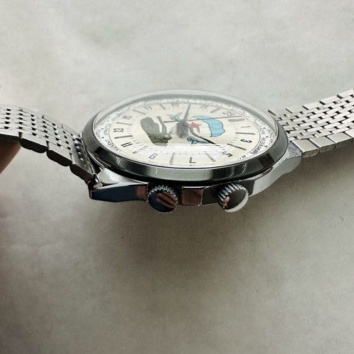 RARE Raketa POLAR 24h 2623.H Antarctic Cities VDV USSR Watch Wrist Soviet Vintage - Bild 13 von 20