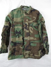 BDU Shirt/Coat Medium Long Cold Weather Winter Weight Woodland USGI Army