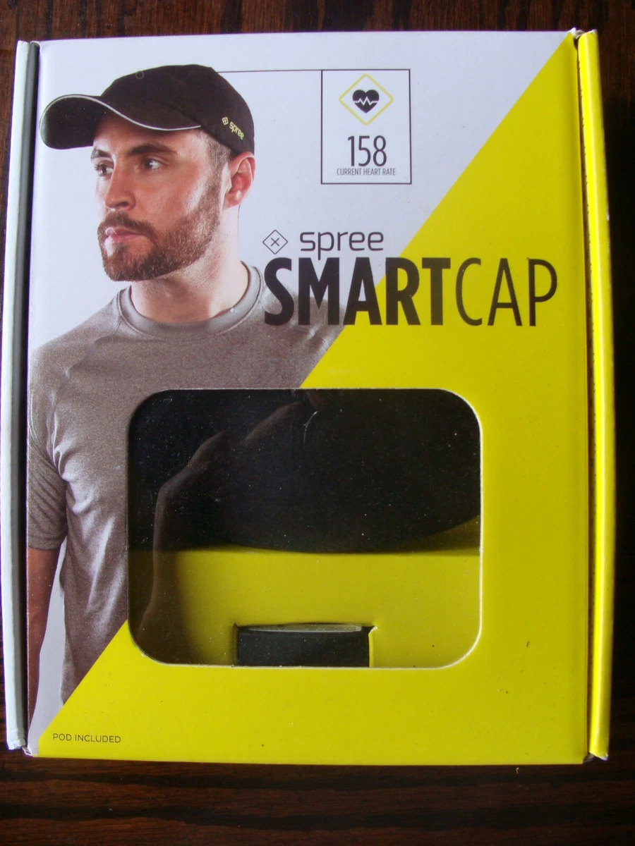 Spree Smartcap Fitness Monitor Black SPCP601 1 Heart Rate