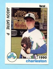 1990 Best Cards - Charleston Wheelers - 9 Jason Satre - Box 216