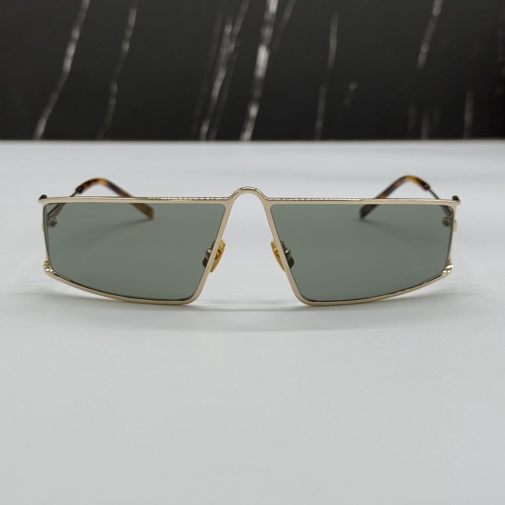 NUOVI OCCHIALI DA SOLE SAINT LAURENT SL606 004 UNISEX ORO SAINT LAURENT SL606 004