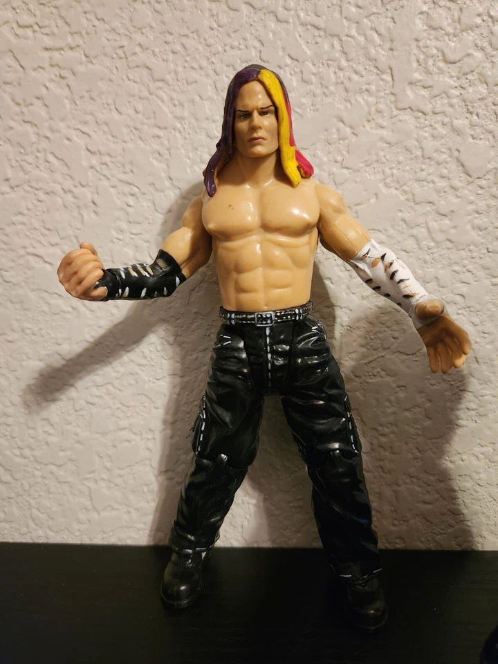 Lote de 7 figuras de acción JAKKS Pacific WWE WWF Jeff & Matt Hardy Boyz 7" 1999 Foto 3 de 4