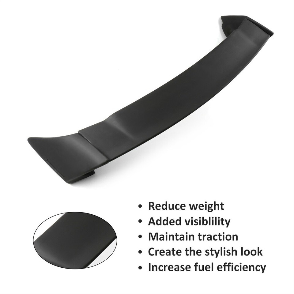 For 2012-2015 Honda Civic Sedan Mugen Style ABS Plastic Rear Spoiler | eBay