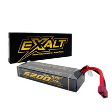 Team Exalt X-Rated 5200mah 50c 2s 7.4v Stick Lipo Battery Deans Mudboss EXA3204
