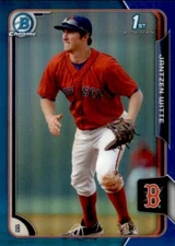 Jantzen Witte 2015 Bowman Chrome Blue Refractor #BCP57 /150 Numbered Parallel RC