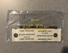 10 K Ohm Carbon Resistor, 1/4 Watt, 5%  Allen-Bradley Brand, 50 Pcs 10,000 ohm