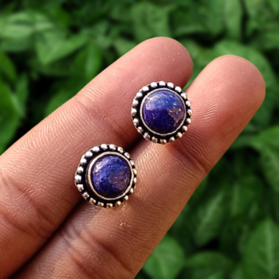 925 Sterling Silver Lapis Lazuli Gemstone Ring At Best Price In Jaipur - Foto 13