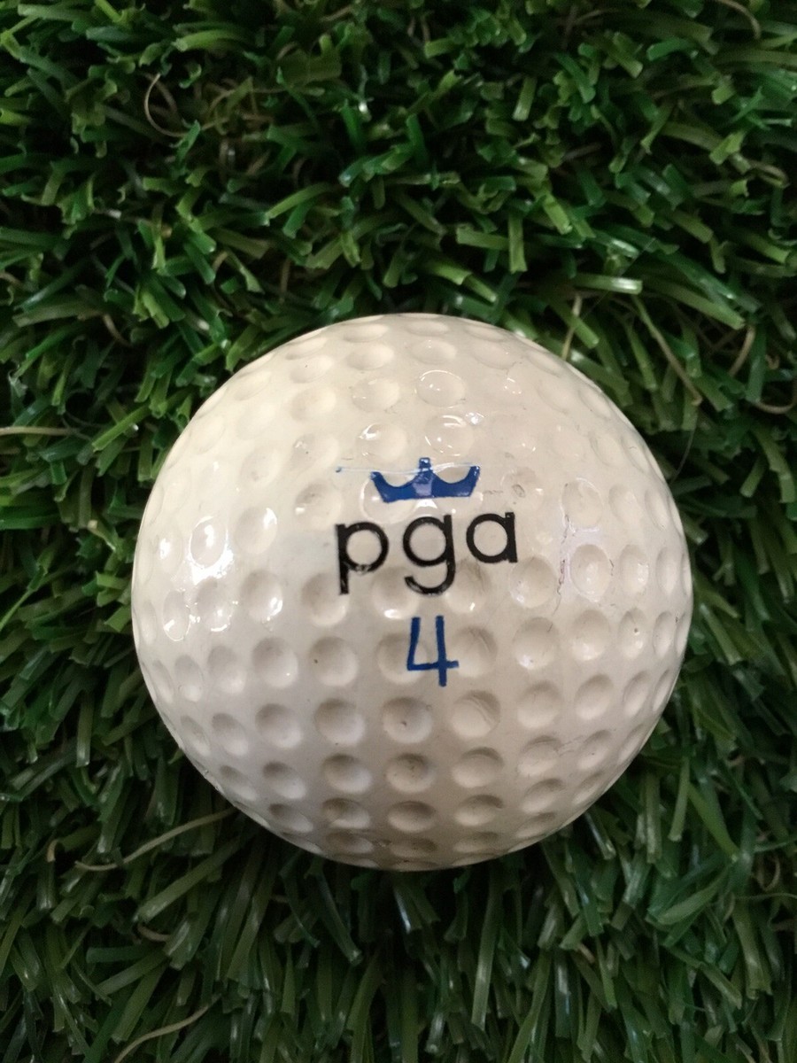 RARE Vintage PGA 4 Golf Ball Collectible. Out Of Round | eBay