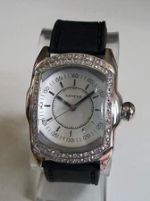 Men's Black Silicone Band Fashion Dressy Casual Hip Hop Wrist Watch