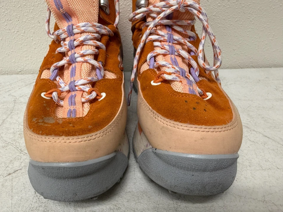 Fila Womens Renno Multi Trekking Suede Lifestyle Sneakers Shoes Orange Size 9 - Image 4 of 4