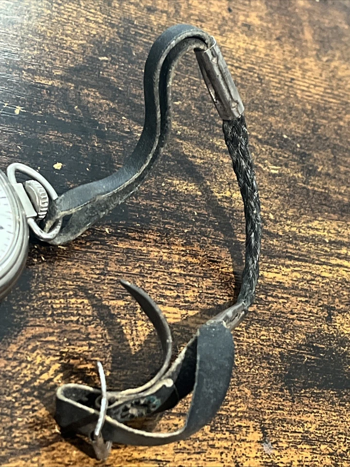 Vintage Westclox Scotty Metal Pocket Watch USA Wind Up Working Needs Service - Image 3 of 4