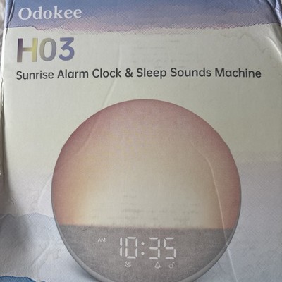 Odokee Sunrise Alarm Clock & Sleep Sounds Machine