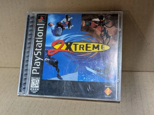 2XTREME PS1 Game Disc CIB reg card with  manual Sony PlayStation Tested