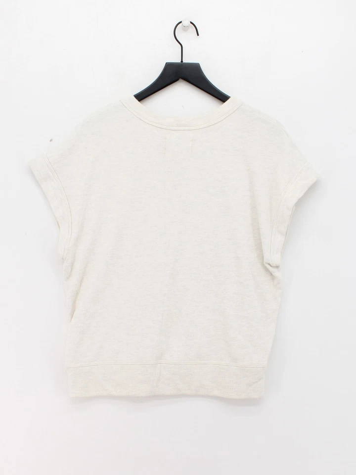 Sudadera con capucha para mujer Citizens Of Humanity M crema 100 % otros pulóver Foto 2 de 4