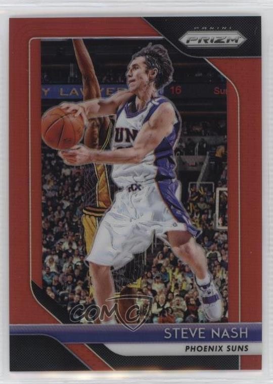 2018-19 Panini Prizm Red Prizm 161/299 Steve Nash #155 HOF