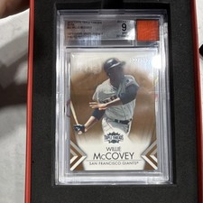 2012 Topps Triple Threads Willie McCovey #63 Sapphire /125 BGS 9