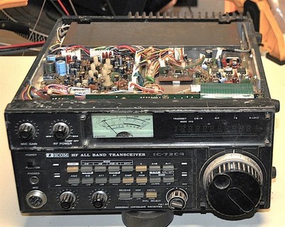 ICOM MODEL IC-720A ALL-BAND TRANSCEIVER NEEDS WORK COMMERCIAL