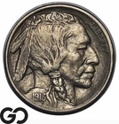 1913-S Buffalo Nickel Type 1, Key Date, Solid Choice XF++ Tougher Date