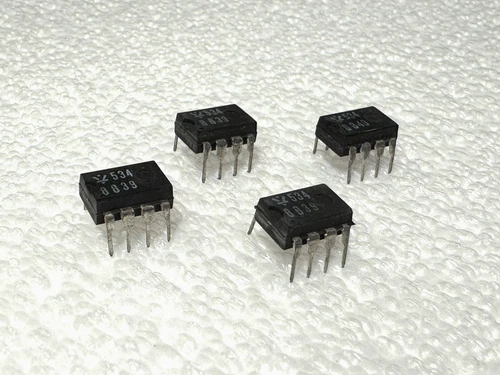 4pcs  1Yo534  ZPP  Low Noise Operational Amplifier  PDIP8 IC Op. Amp. / NE5534