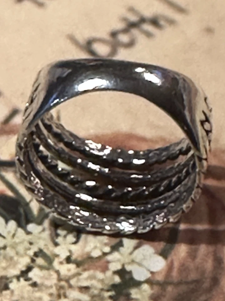 Silpada .925 Sterling Silver Up To Her Ring R7124 Size: 10--NEW - Image 3 of 4