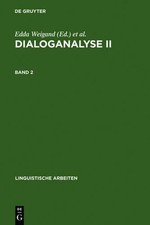 Edda Weigand Dialoganalyse II (Hardback)